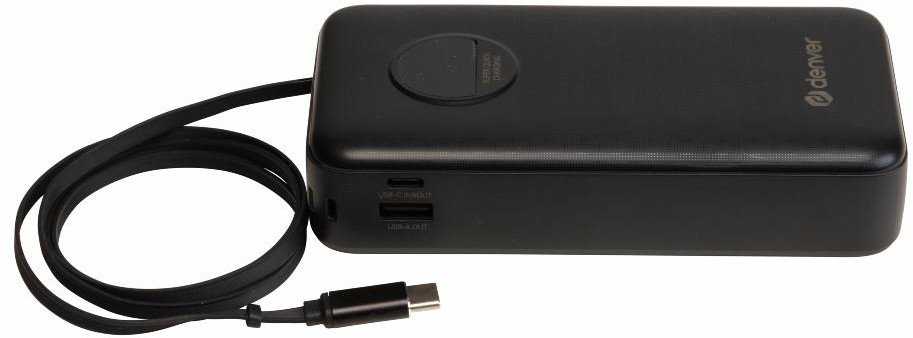 Denver PQC-20065, 20000 mAh, juodas