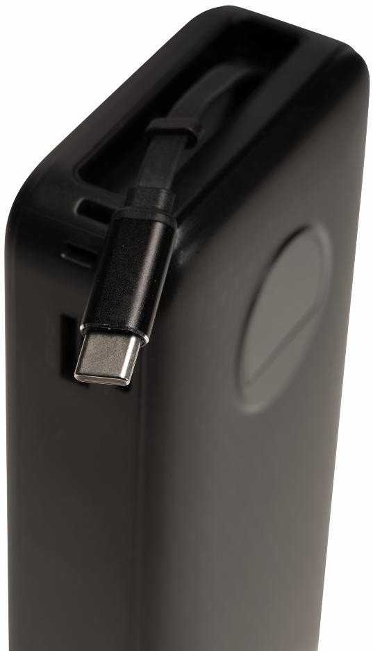 Denver PQC-20065, 20000 mAh, juodas