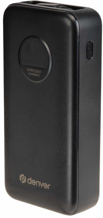Denver PQC-20065, 20000 mAh, juodas