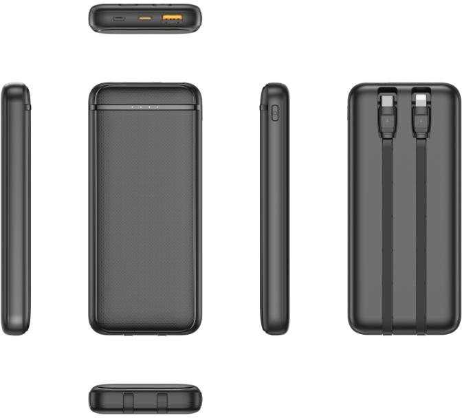 Powerbank Denver PQCA-10320 10000 mAh Juodas (PQCA-10320)