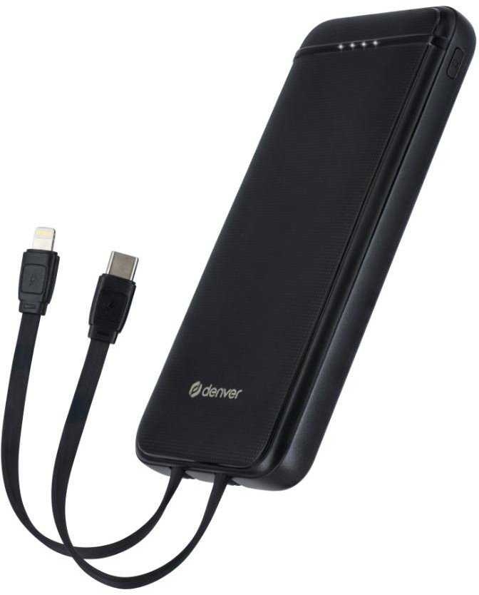 Powerbank Denver PQCA-10320 10000 mAh Juodas (PQCA-10320)