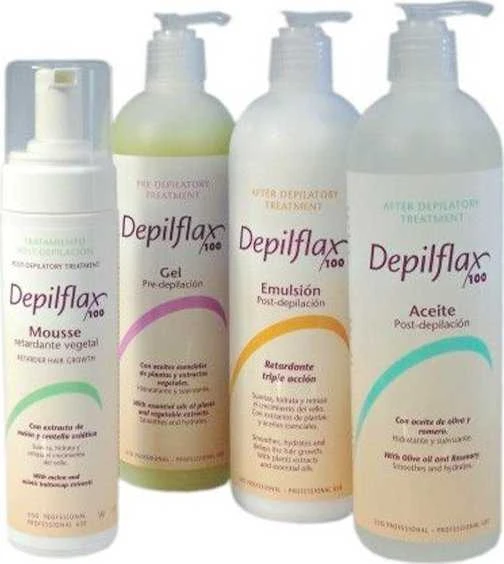 Depilflax depiliacijos priemonių rinkinys