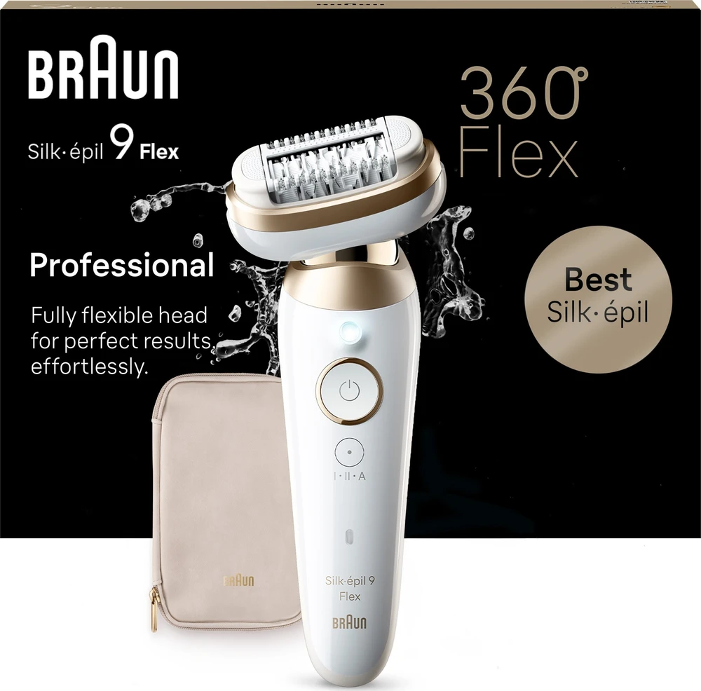 Epiliatorius Braun Silk-épil 9 Flex 9-011 3D