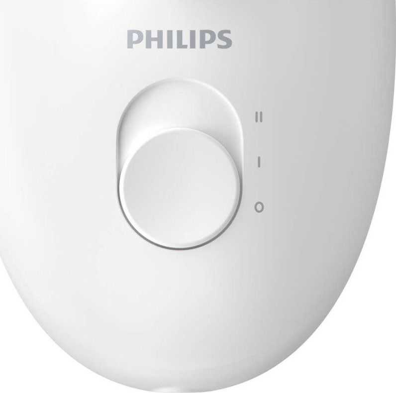 Philips Satinelle Essential Kompaktiškas laidinis epiliatorius BRE255/00