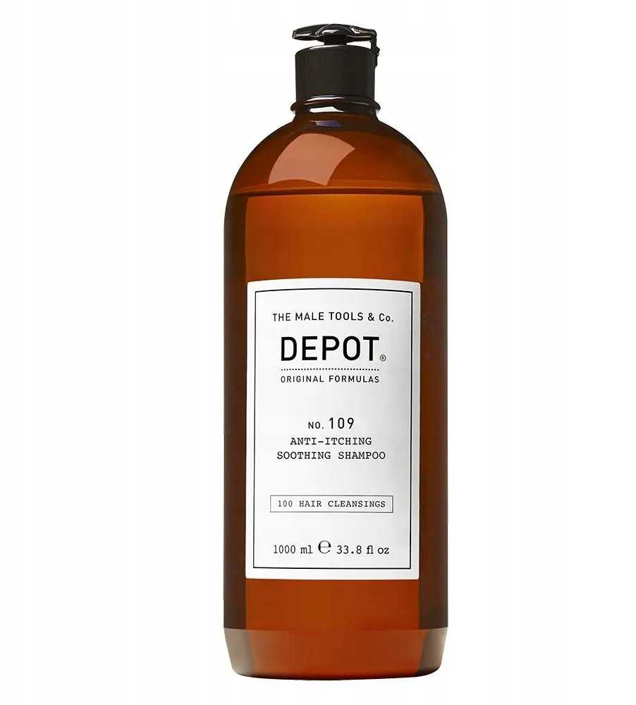 Depot 100 Hair Cleansing No. 109 Hair Šampūnas Anti-Itching, 1000 ml