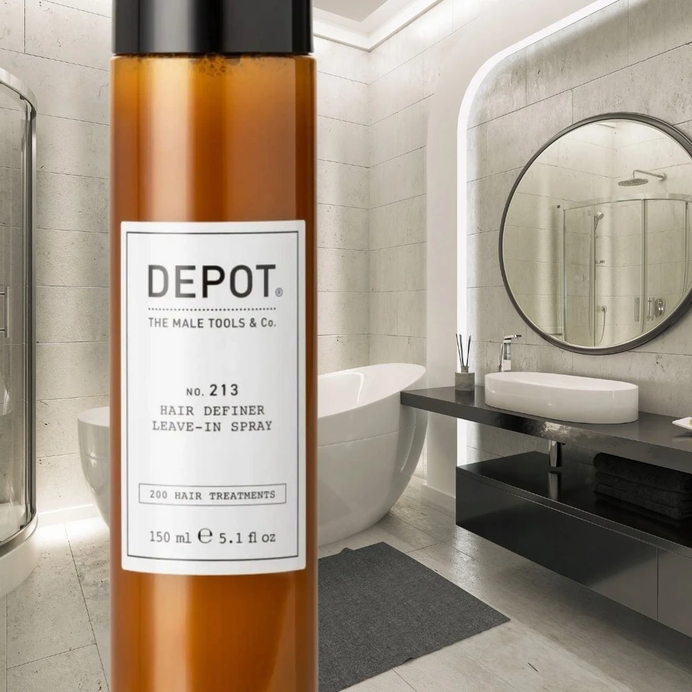 Depot 200 plaukų priežiūros priemonės Nr. 213 Nenuplaunamas drėkinimo kondicionierius plaukams, 150 ml