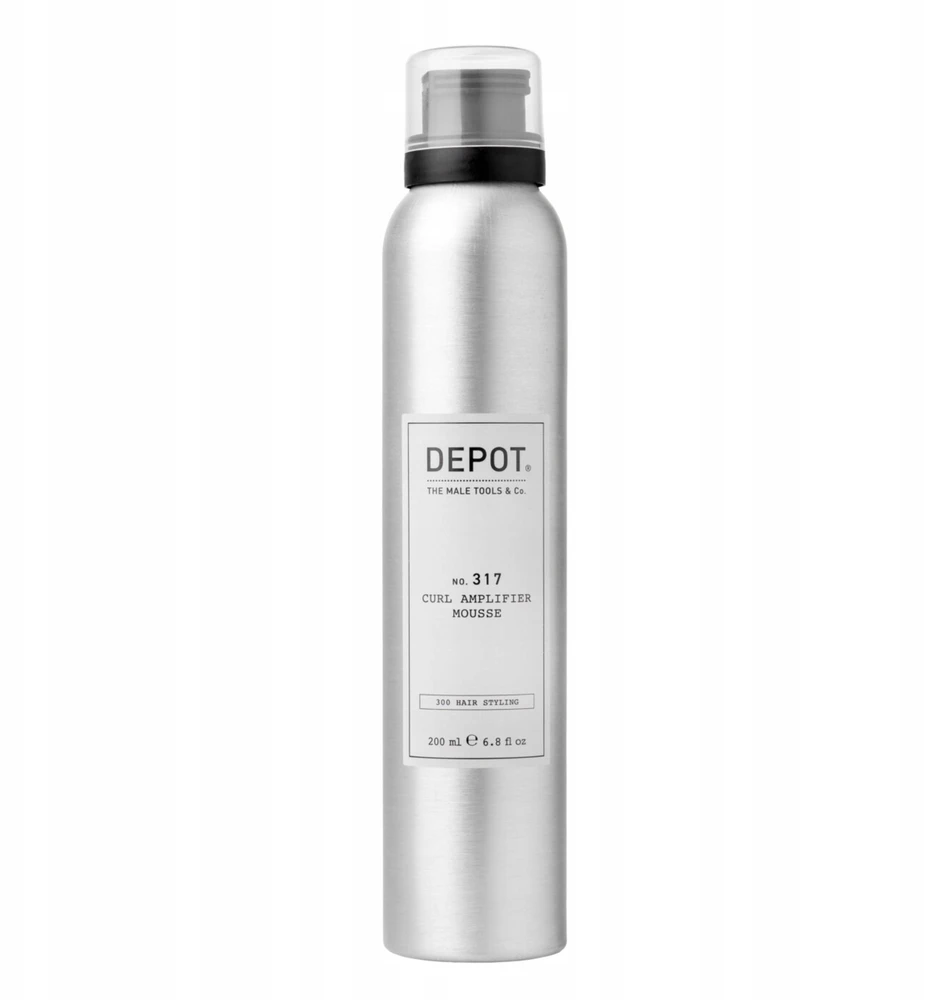 Depot 300 Hair Stylings No. 317 Drėkinamosios vidutinio stiprumo plaukų formavimo putos, 200 ml