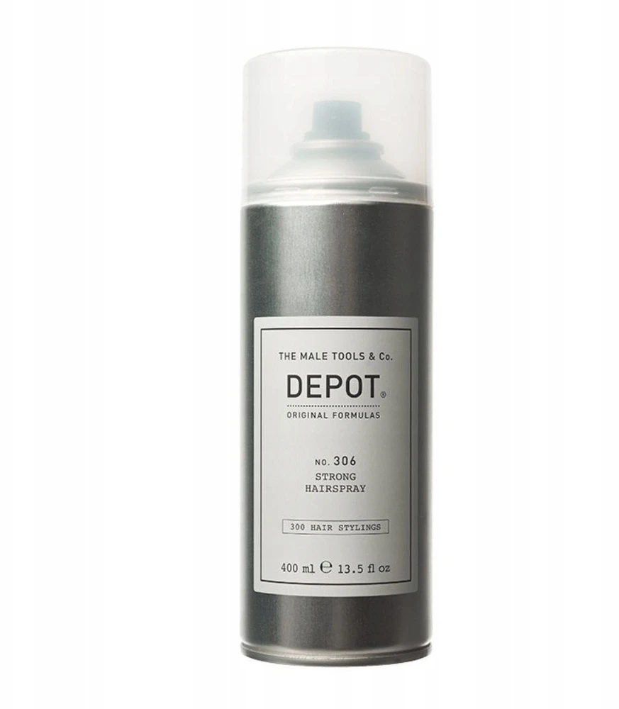 „Depot No. 306“ stipraus poveikio plaukų lakas, 400 ml