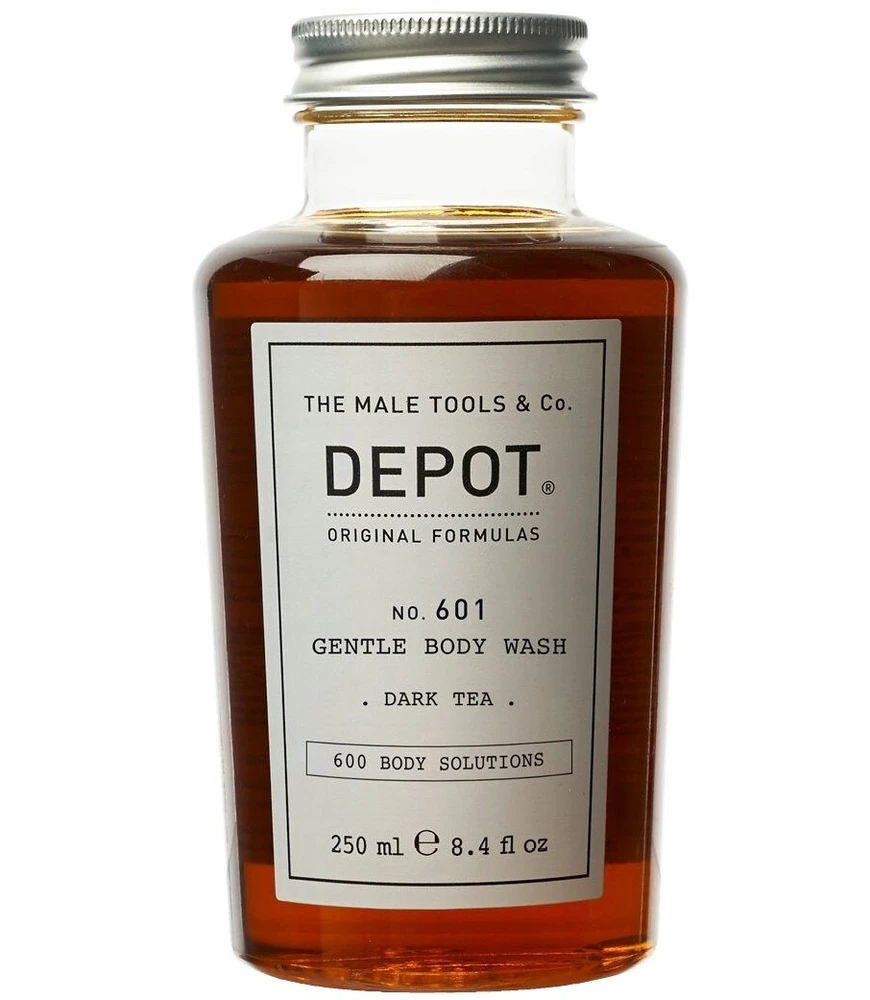 Depot No. 601 Gentle Kūno prausiklis Dark Tea, 250 ml