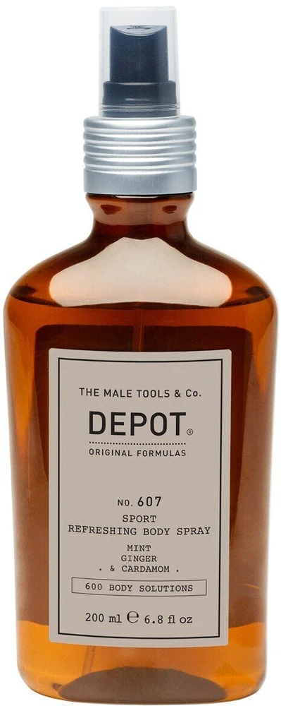 Depot No. 607 Sport gaivinantis kūno purškiklis, 200 ml