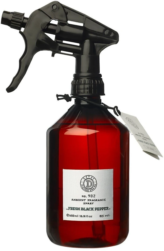Depot 900 Scents No. 902 Fresh Juodas Pepper Room Purškiklis, 500 ml