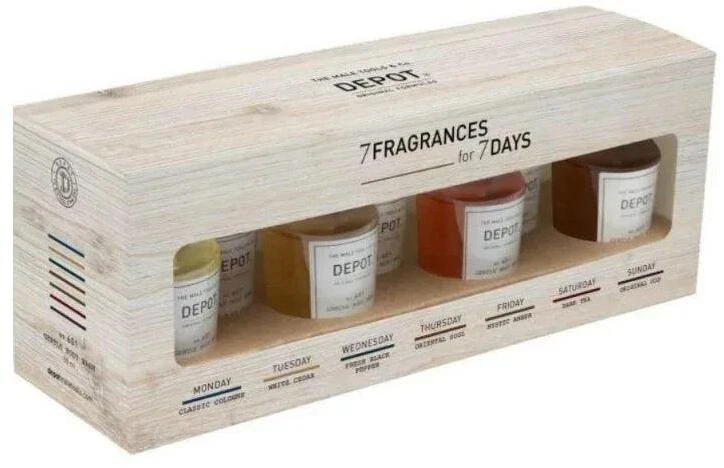 Set Depot 600 Body Solutions No. 601 Cleansing Kūno prausiklis, 7 vnt., 50 ml
