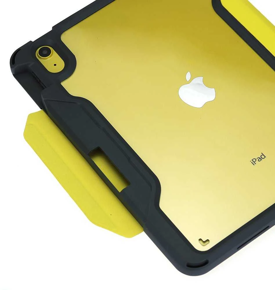 Dėklas na tablet DEQSTER DEQSTER 40-1013774 etui na tablet 27,7 cm (10.9") Dėklas Geltonas