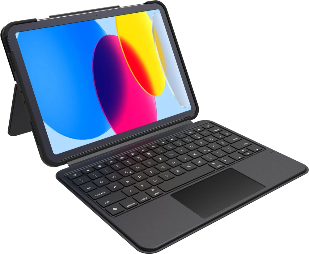 DEQSTER DEQSTER 90-2000039 etui na tablet 27,7 cm (10.9'') Folio Juodas
