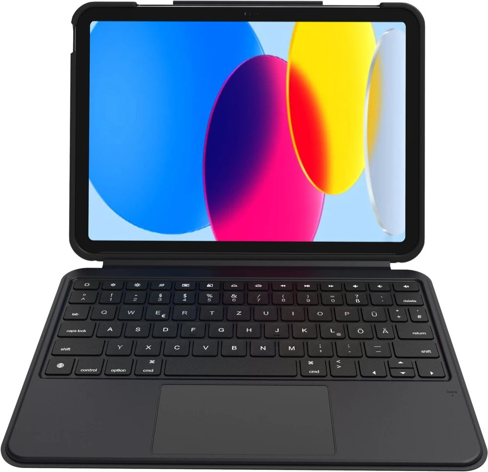 DEQSTER DEQSTER 90-2000039 etui na tablet 27,7 cm (10.9'') Folio Juodas