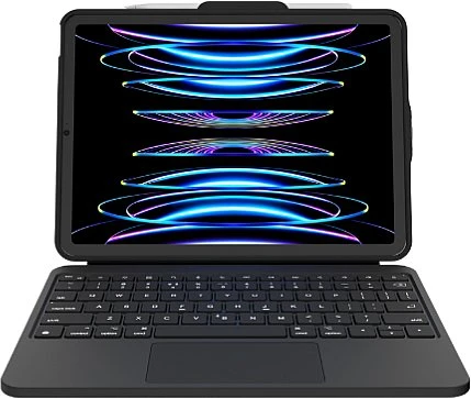 Klaviatūra DEQSTER PRIME klaviatūros dangtelis, skirtas iPad A16 10 kartos.