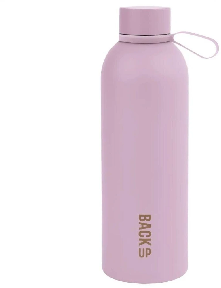Back Up Buteliukas TERMICZNA BACKUP BIDON METALOWY 500 ml ROŽINĖ dla dziewczyny