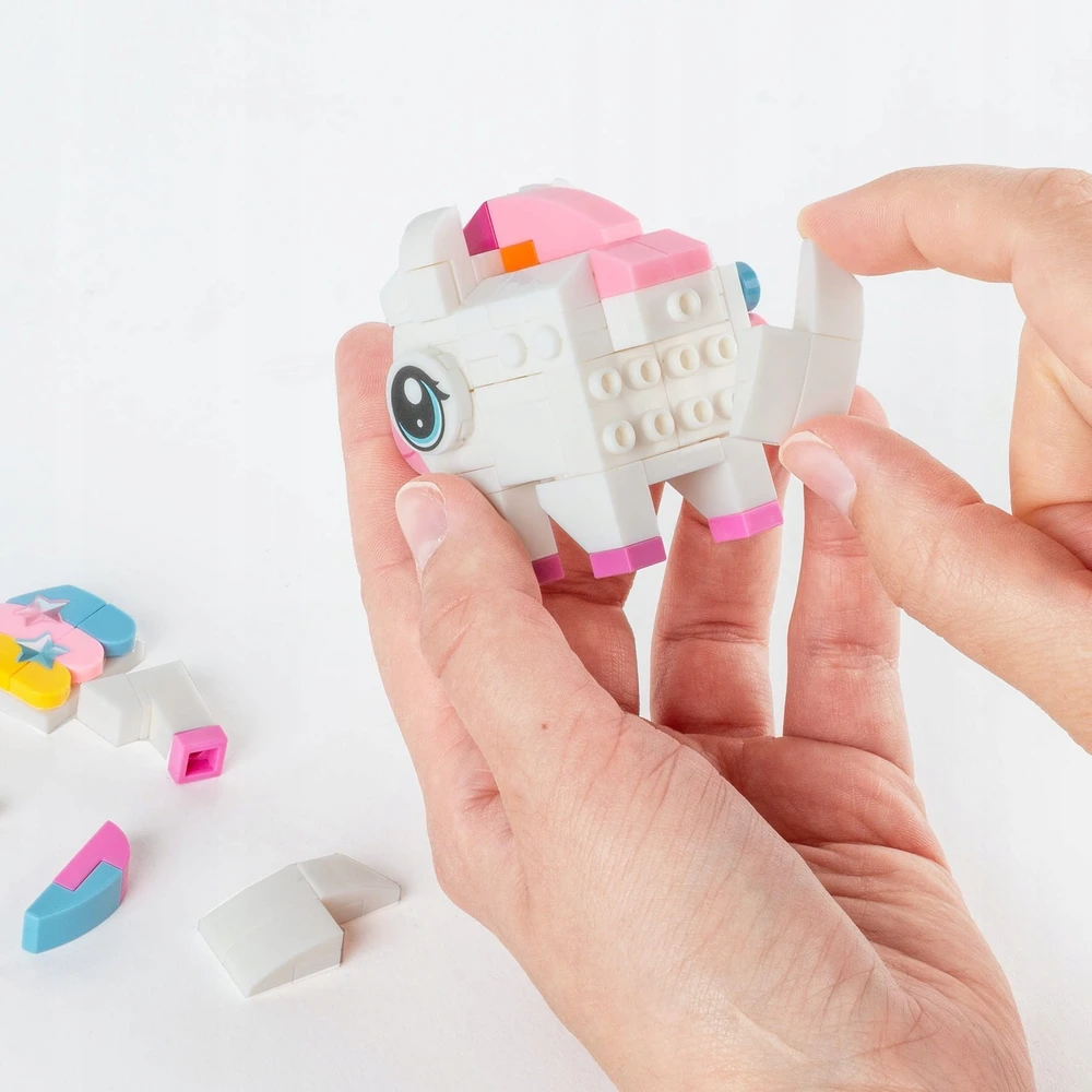 Derform Kaladėlės KONSTR SNAPETS UNICORN 114EL AKC KIDEA PU