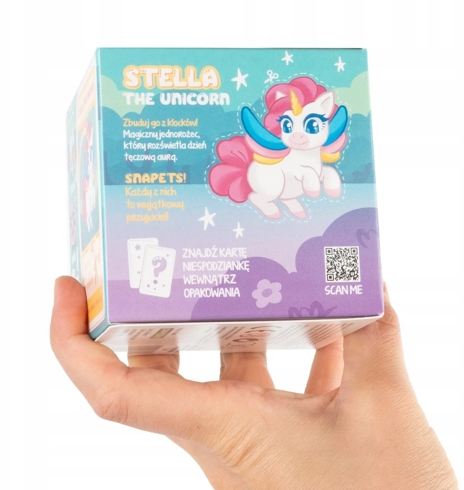 Derform Kaladėlės KONSTR SNAPETS UNICORN 114EL AKC KIDEA PU