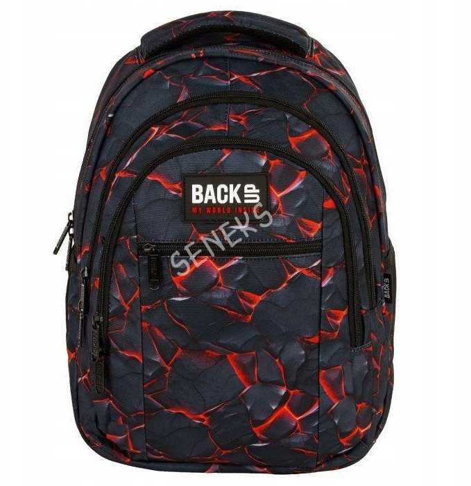 Back Up Didelis 26l Derform Backup kuprinė su 3 skyriais