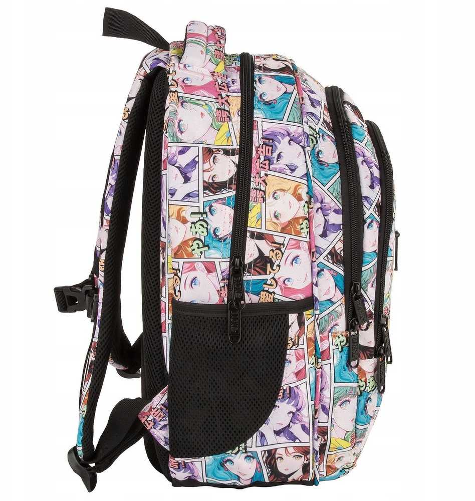 Derform Back Up Mokyklinis kuprinė su anime motyvais, 26l, 3 skyriai, nešiojamam kompiuteriui