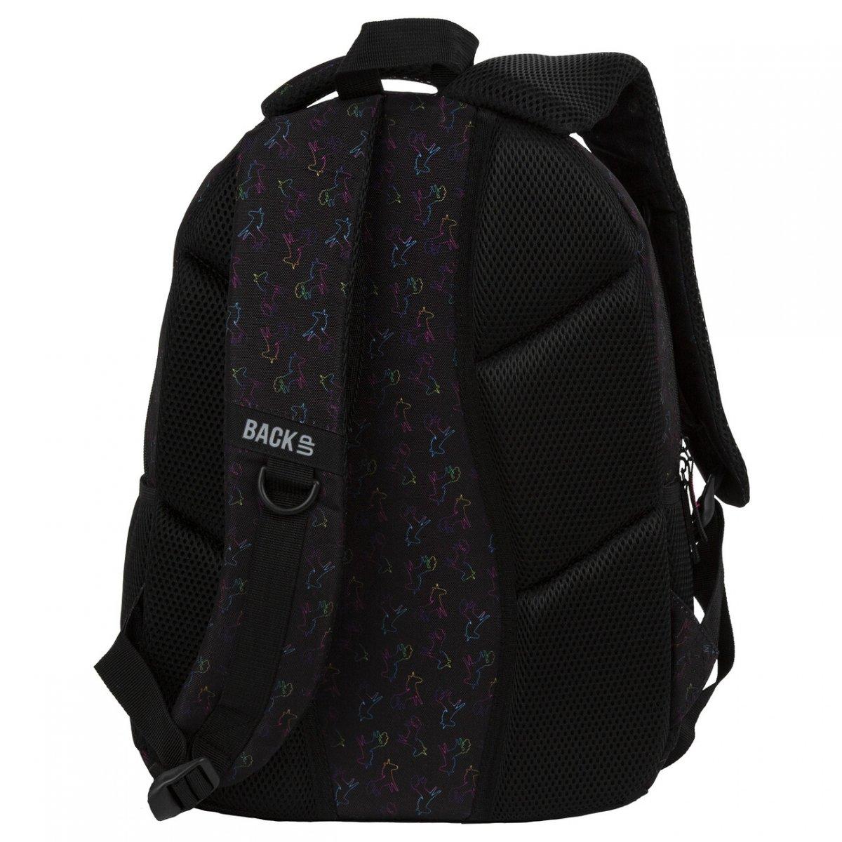Mokyklinė kuprinė Derform BackUp Unicorn Outline (PLB3X30)