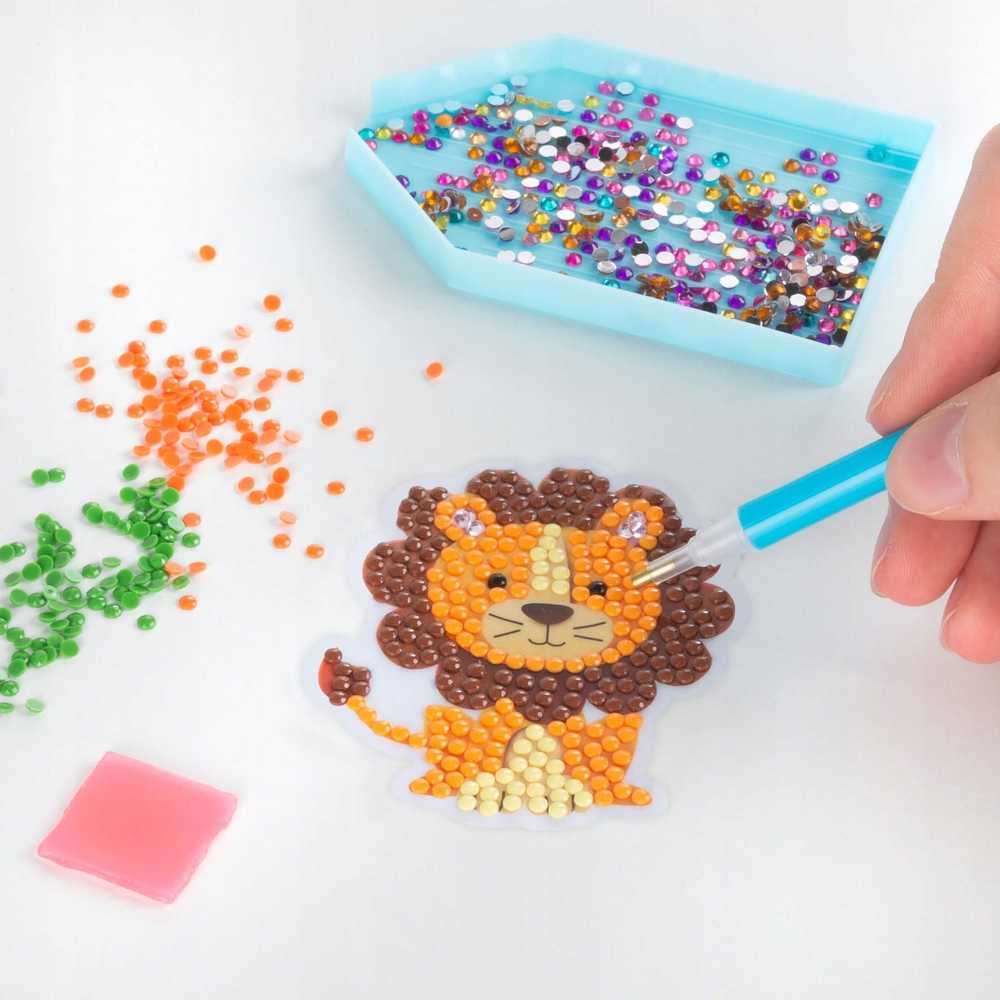 Derform Mosaic Zoo DIAMOND STICKERS Kidea (NDZOKA)
