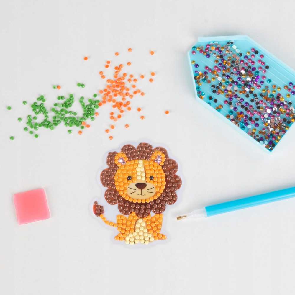 Derform Mosaic Zoo DIAMOND STICKERS Kidea (NDZOKA)