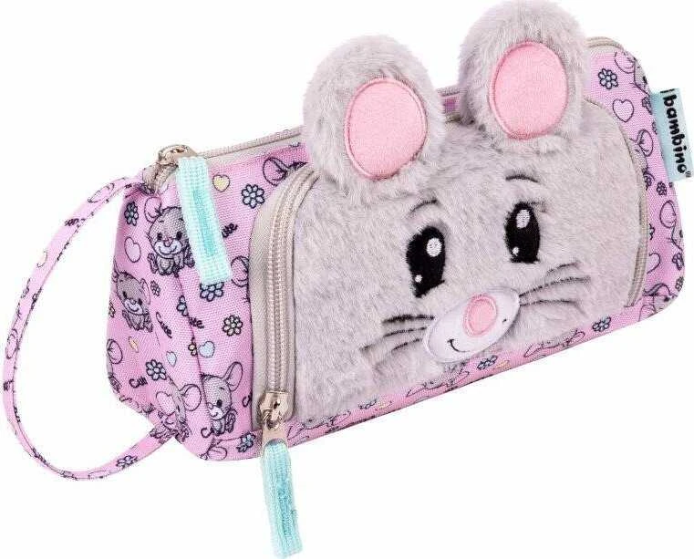 Derform pieštukų dėklas Trikampis pieštukų dėklas Bambino Mouse Mouse