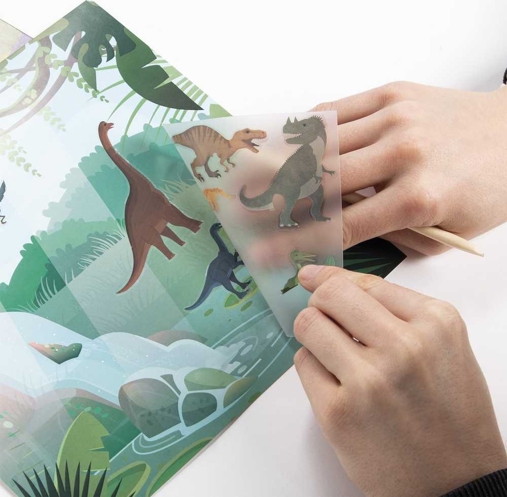 Dinoaury Kidea kūrybinis rinkinys (ZKRKAKA)