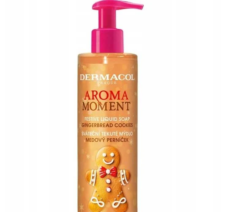 Dermacol Aroma Moment skystas muilas su imbieriniais sausainiais, 250 ml