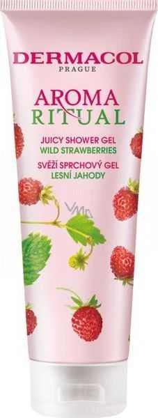 Dermacol Aroma Ritual Wild Strawberries Dušo želė moterims, 250 ml