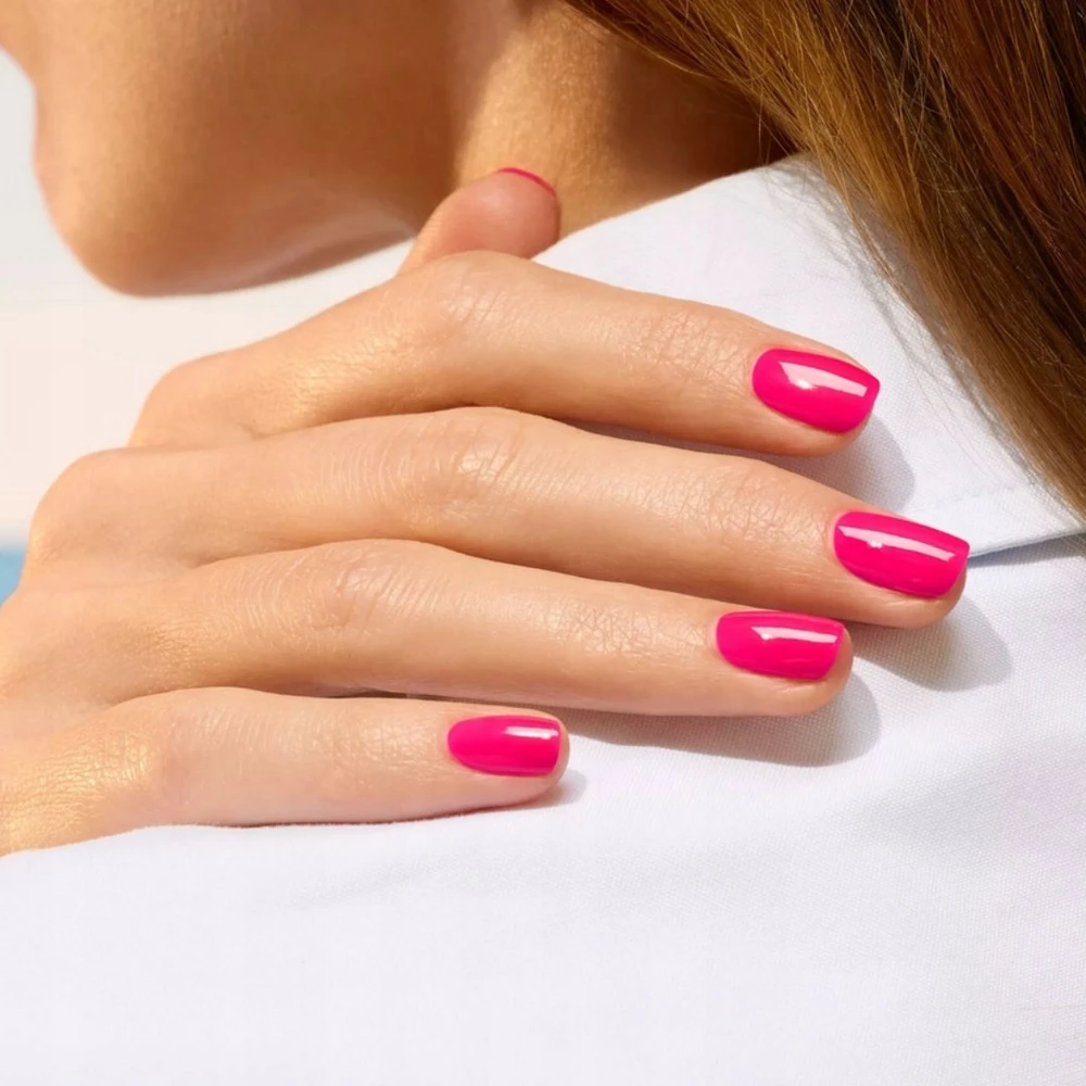 Dermacol Manucurist Žalias Nagų lakas lakier do paznokci Neon Rožinė 15ml