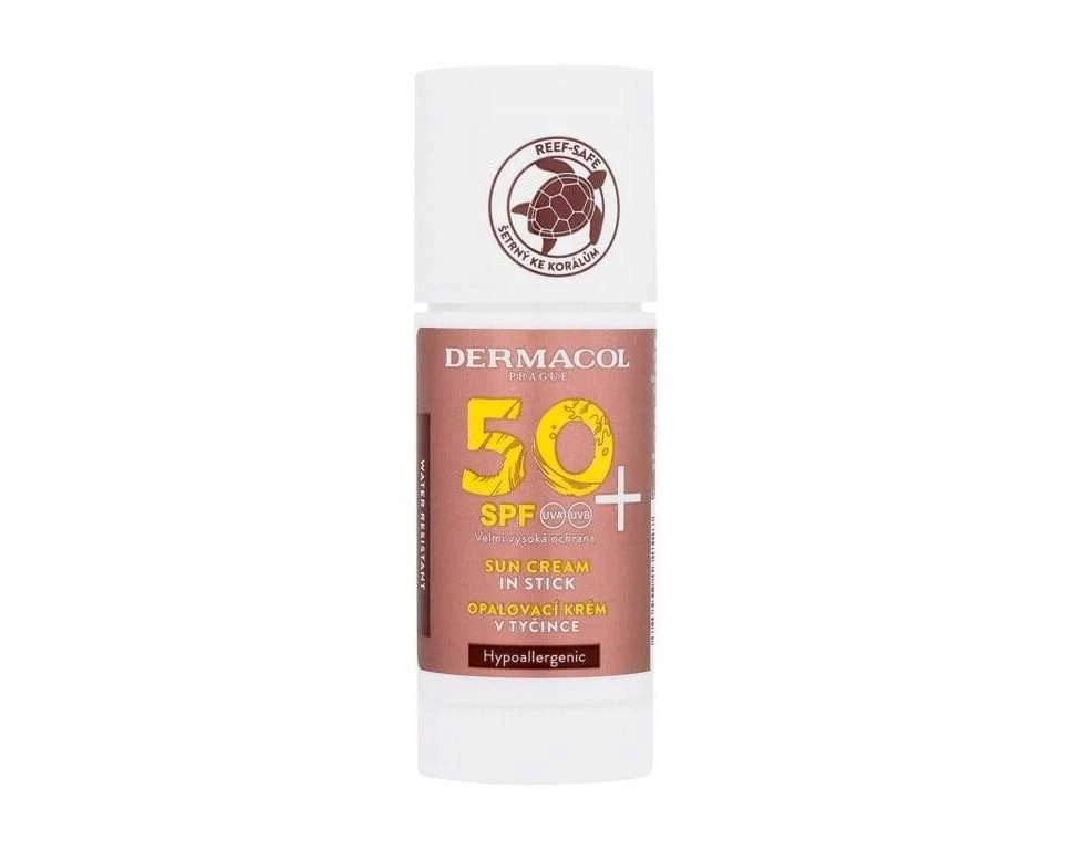 Dermacol Sun Kreminis In Stick veido priežiūros priemonė nuo saulės