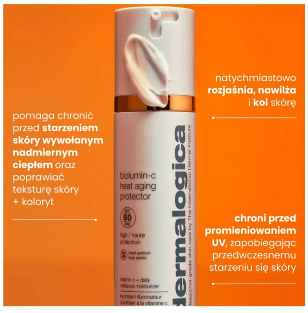 Dermalogica Biolumin-C dieninis veido kremas nuo raukšlių SPF 50, 15 ml