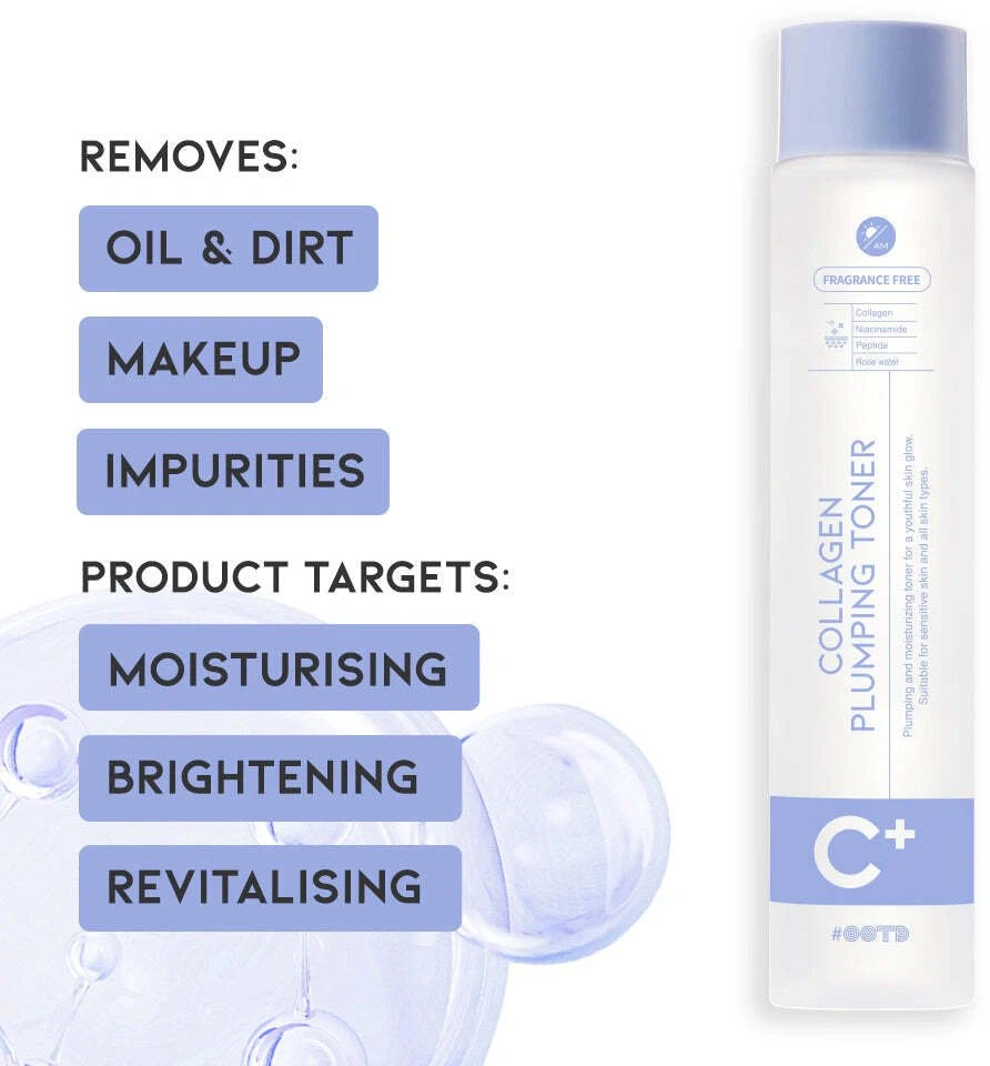 Dermalogica Cleansing Toneris #OOTD C+ Collagen Hydrating & Plumping 250 ml For Women