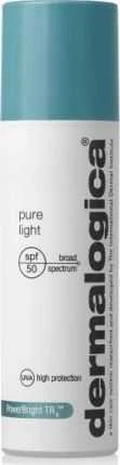 Dermalogica „PowerBright“ be parabenų, plataus spektro apsauginis kremas nuo saulės nuo UV spindulių SPF 50, 50 ml
