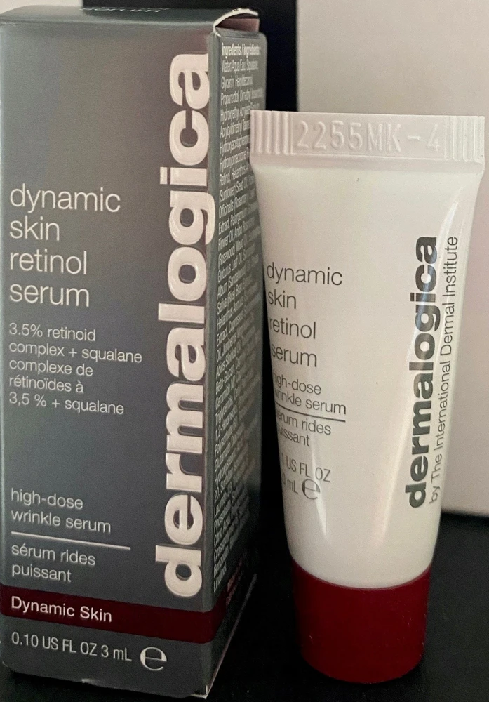 Dermalogica Dynamic Skin Retinol veido serumas nuo raukšlių, 3 ml