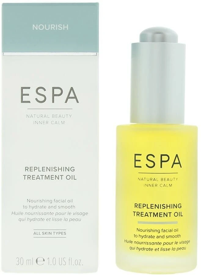Espa Replenish Treatment Drėkinamasis ir glotninantis aliejus veidui, tinkamas kasdieniam naudojimui, 30 ml