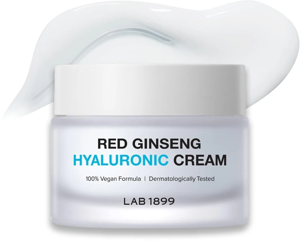 Lab 1899 Raudona Ginseng Hyaluronic Intense Hydration Kreminis For Face, 50 ml