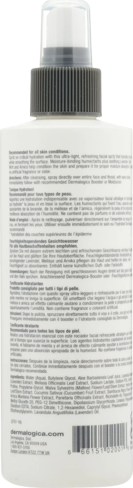 Dermalogica Pilkas Line Multi Active Toneris Purškiklis, 250 ml
