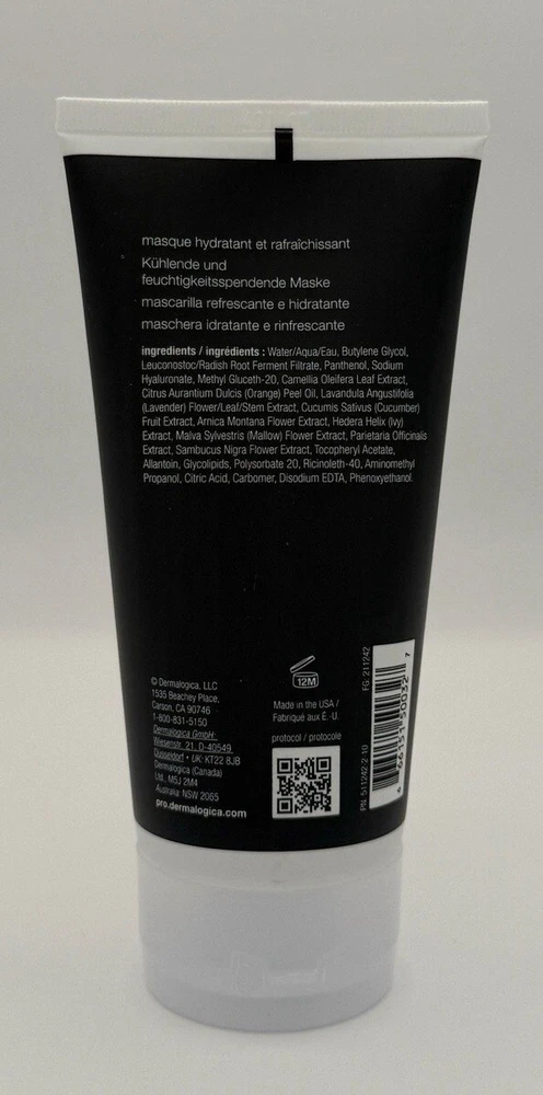 Dermalogica Pro be parabenų drėkinamoji dieninė kreminio veido kaukė, 177 ml