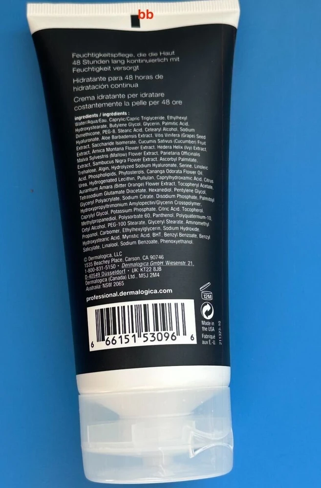Dermalogica Pro Cucumber Moisturizing Kreminis For Face, 177 ml