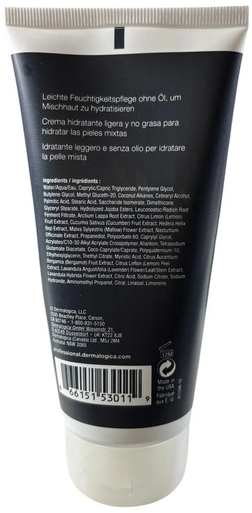Dermalogica Pro Hydrating Kreminis For Face, 177 ml