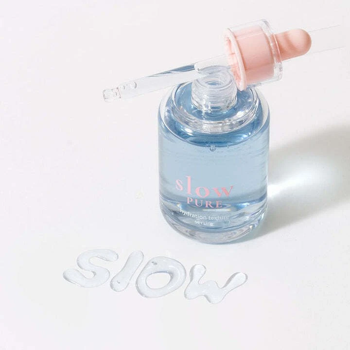 Slowpure Slopure Hydration Texture drėkinamoji dienos ir nakties serumas veidui, 50 ml