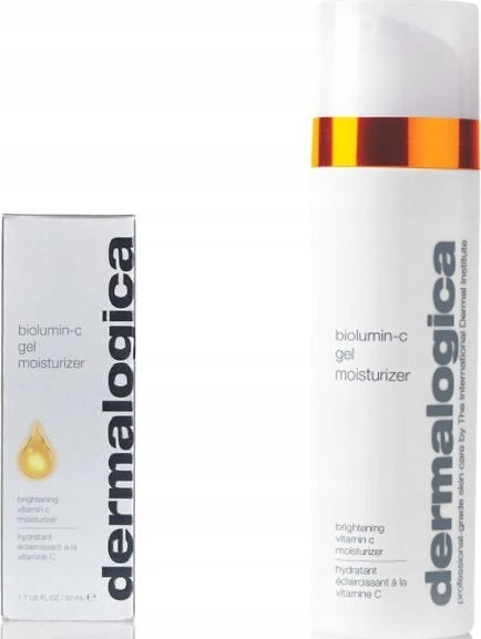 Dermalogica Biolumin-C drėkinamasis dieninis ir naktinis vitamino C gelis veidui ir kaklui, 50 ml