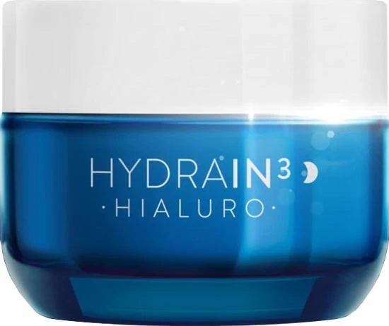 DERMEDIC_Hydrain3 Hialuro naktinis kremas sausai, labai sausai ir dehidratuotai odai 50 ml