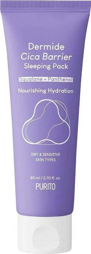 PURITO Purito Dermide Cica Barrier Hydra Night Mask (Naktinė kaukė) 80 g