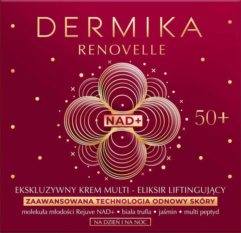 Dermika DERMIKA Renovelle išskirtinis kremas - daugiafunkcis liftingo eliksyras 50+ dienai ir nakčiai 50 ml