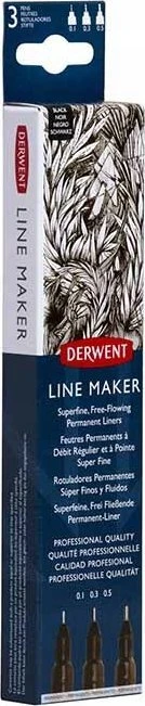 Derwent D:Line Maker 0.1-0.5 mm rinkinys
